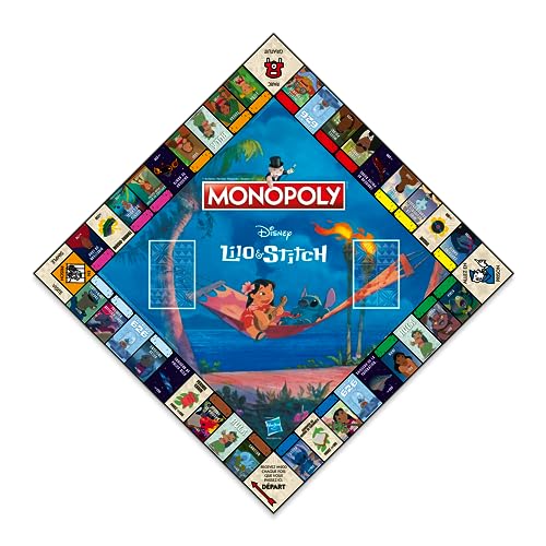 Monopoly Version Lilo & Stitch - Winning Moves - Licencia Oficial