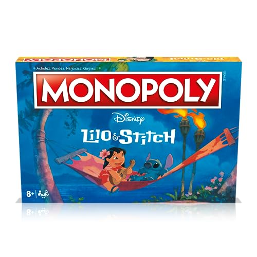 Monopoly Version Lilo & Stitch - Winning Moves - Licencia Oficial