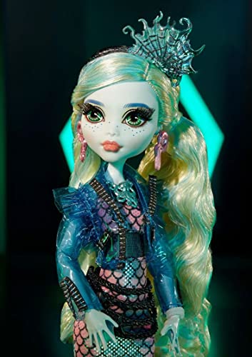 Monster High Haunt Couture - Muñeca de coleccionista de edición limitada Lagoona Blue 2022 de 10.5 pulgadas