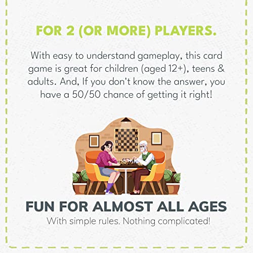 More or Less Juego de cartas de edición original,¿Qué tan bueno es tu juicio? 2 jugadores +,Divertidos juegos de cartas familiares para adultos y niños, juegos de viaje, regalo para niños y niñas