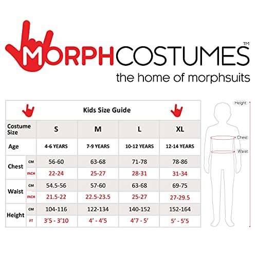 Morph - Disfraz de Virgen María Niña, Disfraz de Navidad para niña, disponible en talla M