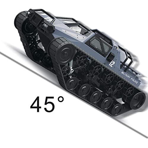 Mostop Control Remoto Crawler Tanque de Alta Velocidad Off-Road 4WD RC Coche 2.4 Ghz RC Camión Ejército 1/12 Drift Tanque RC Tanque para Niños Adultos