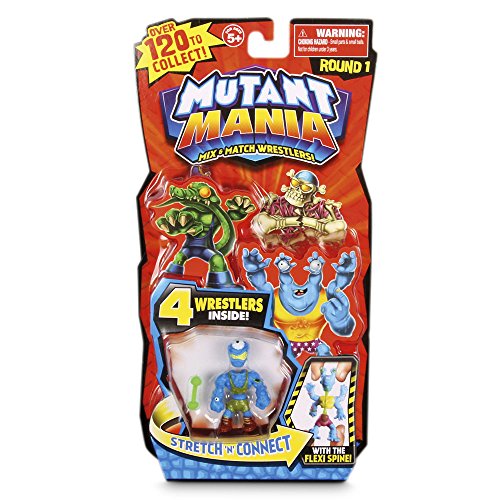 Mutant Mania - Blíster 4 Figuras (Giochi Preziosi 80000)