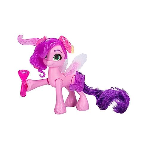 My Little Pony Juguete Deja tu Huella - Marca de Belleza Mágica- Hoof to Heart - Poni Princesa Pipp Petals de 7,5 cm - A Partir de 5 años