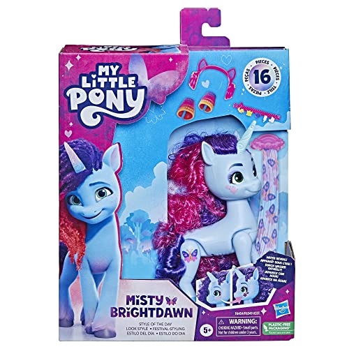 My Little Pony Misty Brightdawn - Figura de Moda con Accesorios