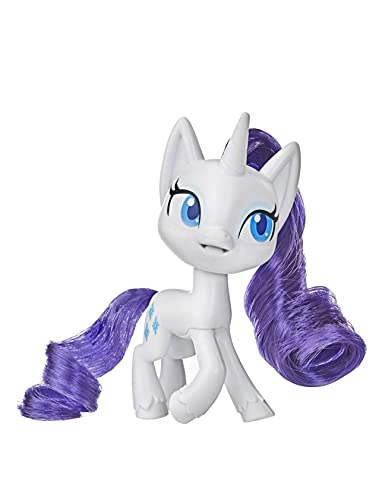 My Little Pony Rarity Potion Pony Figure -- 3-Inch White Pony Toy with Brushable Hair, Comb, and 4 Surprise Accessories