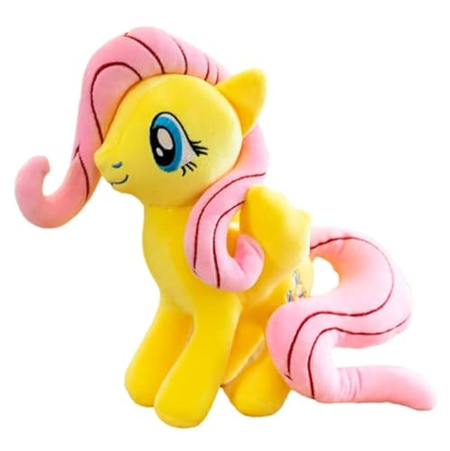 My Little Pony Twilight Sparkle Relleno Fluttershy Muñeco De Peluche Anime Juguete Niños Niñas 20Cm