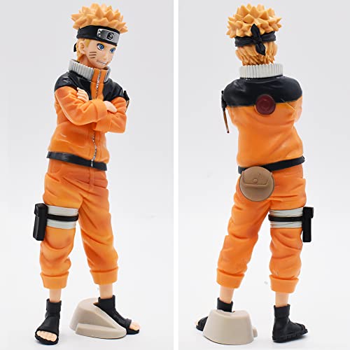 Naruto Figura de Acción Popular Uzumaki Anime Modelo Estatua De Pvc, Muñeca Coleccionable Juguetedecoración Colección Collectibles De Adornos Escritorio, Regalo De Cumpleaños 26cm