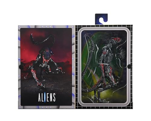 NECA Aliens - Figura de acción (7 Pulgadas, 100% plástico), diseño de Tributo Nocturno, Color Negro
