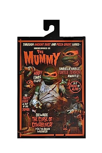 NECA Teenage Mutant Ninja Turtles Michelangelo The Mummy Universal Monsters. Material: plástico, H858485