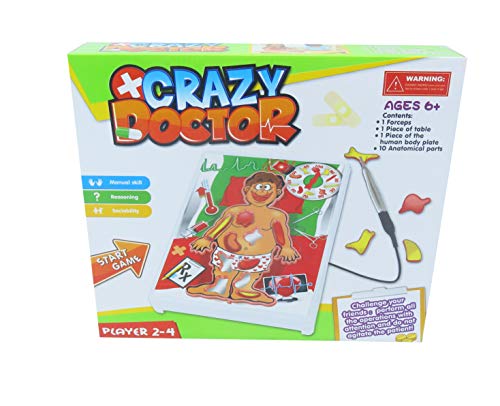 Neo Toys- OPERACIÓN Loca, Color chirurgien FOU (5008), juego para toda la familia (6-99 años)