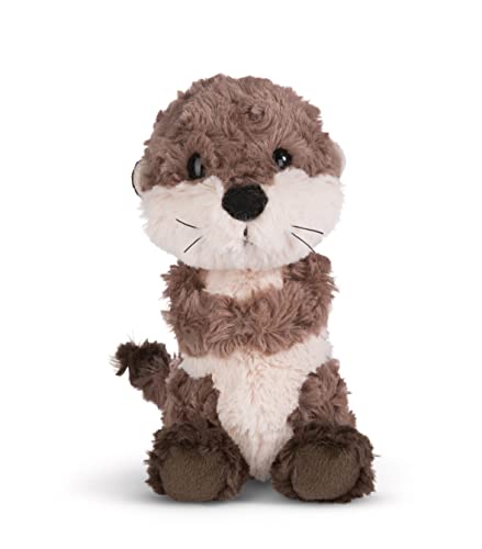 NICI Otter Nutria Oda 20cm Gris sostenible Hecho de Suave Peluche, para Jugar y abrazar, para niños y Adultos, una Gran Idea de Regalo, Color (49150)