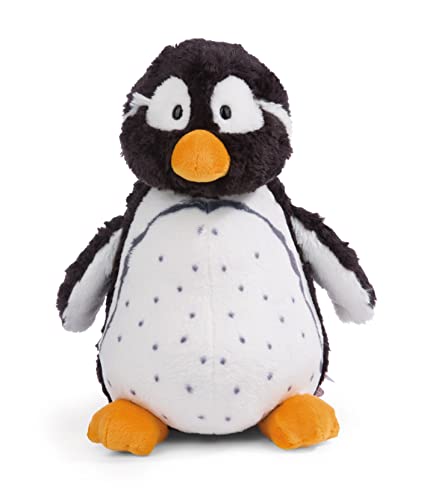 NICI pingüino Stas 16cm Blanco y Negro Sentado sostenible Hecho de Suave Peluche, para Jugar y abrazar, para niños y Adultos, una Gran Idea de Regalo, (49310)
