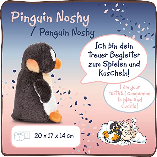 NICI Suave Juguete del Pingüino Noshy 20cm I Tiernos Juguetes de Pingüinos para Niños, Niñas y Bebés I Animales de Relleno para Abrazar, Jugar y Dormir - 48312