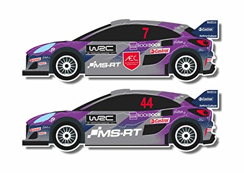 Ninco - WRC Hybrid Boost - Circuito de Slot a Escala 1/50 y Recorrido de 320cm, Incluye Dos vehículos Ford Puma híbridos del Campeonato del Mundo de WRC 2022, a Partir de 3 años (91019)