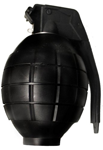 Niños Ejército Toy NEGRO granada de mano - Con luz intermitente y sonido - Juego de rol [Toy]