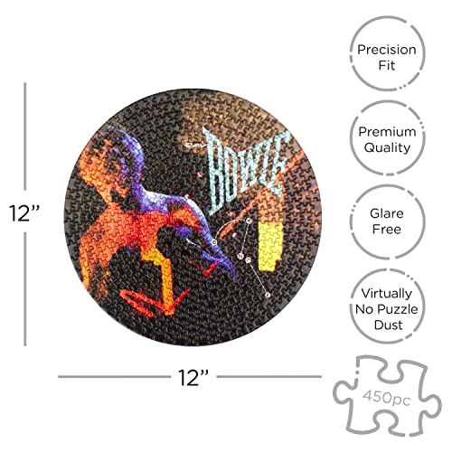 NMR Distribution ALBM-005 David Bowie Let's Dance 450 pc Picture Disc Puzzle, Multi-Colored
