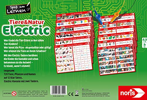 Noris 606013722 - Juego de Mesa sobre Naturaleza (versión en alemán)