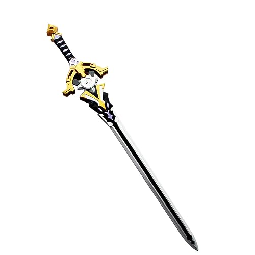 Novaray Genshin Impact Albedo Cosplay Weapon, 100 cm, husillo de cinabrio, espada de madera, cosplay, arma de Halloween, accesorio para Halloween, Navidad, juego de rol, fiesta