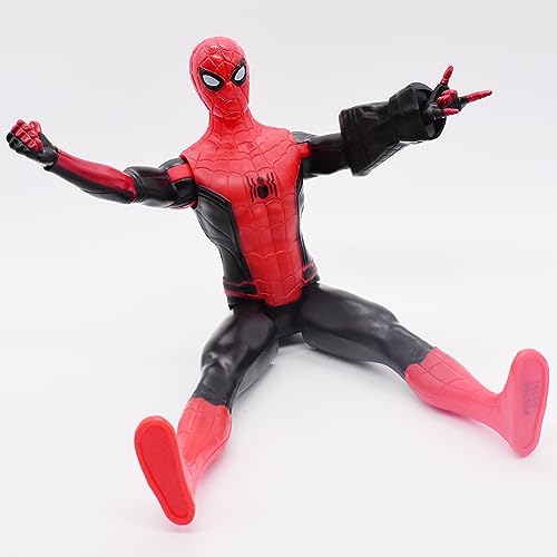 OBLRXM Spiderman Figura, Spiderman Juguetes niño, Avengers Titan Hero Series Spiderman Action Figure, 30-cm Toy, Inspired by Spider-Man：Far from Home Movie, For Children Aged 4 and Up
