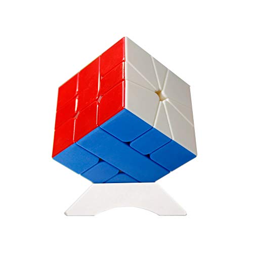 OJIN YuXin Little Magic SQ1 Cubo de Velocidad Cuadrado-1 Cubo Suavemente rápido Twist Puzzle Rompecabezas de Enigmas Cubo con un Cubo (Sin Etiqueta)