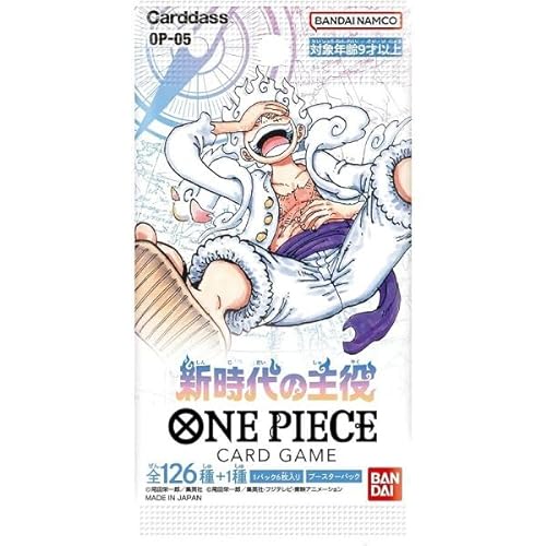 One Piece Card Game - Booster - Awakening of The New Era [OP05] - Japonés + Heartforcards® Protección de envío (1 Booster)