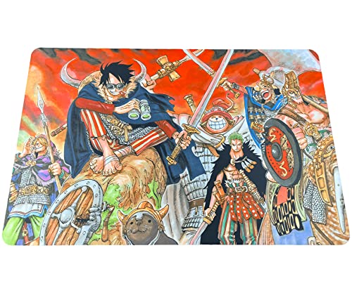 One Piece Card Game Playmat TCG Alfombra de juego (61 x 40 cm) | Straw Hat Vikings (Without Field Zones)