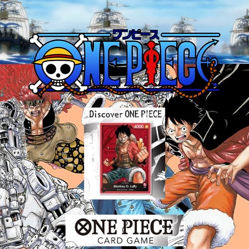 One Piece Card Game – Starter Deck – Inglés + Heartforcards® Protección de envío (Monkey.D.Luffy – ST08)