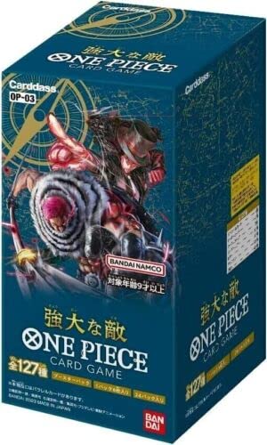 One Piece OP-03 Pillars of Strength/Mighty Enemy Booster Box - Caja japonesa sellada + Heartforcards®
