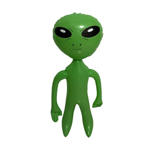 Pack de 2 Alienígenas Inflable 64cm Color Verde