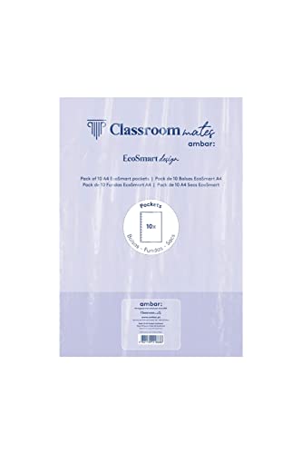 Pack10 Fundas A4 PP para Cuadernos EcoSmart ClassroomMates