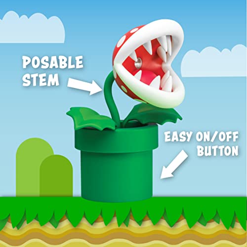 Paladone Super Mario - Piranha Plant Posable Lamp BDP (PP6348NN)