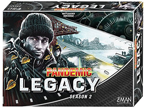 Pandemic Z-Man Games Legacy - Temporada 2 - Caja Negra | Juego de Mesa | A Partir de 14 años | 2 a 4 Jugadores | 60 Minutos