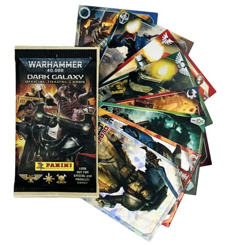 Panini Warhammer 40.000 Dark Galaxy Trading Cards (Caja de 18 Paquetes)