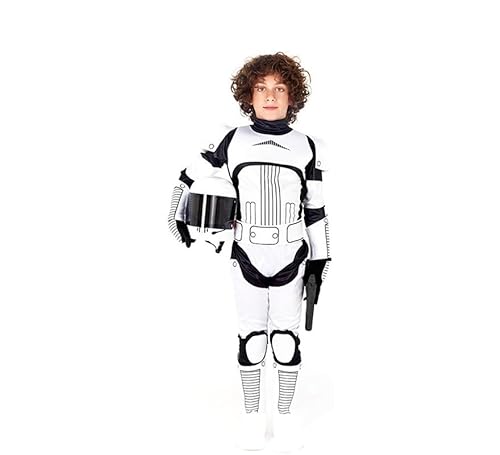 Partilandia Disfraz de Soldado Imperial Estelar para niño 7 a 9 años