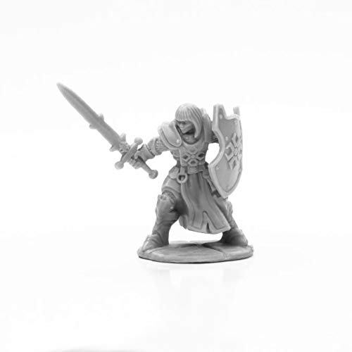 Pechetruite 1 x AVA Justinia Female Templar - Reaper Bones Miniatura para Juego de rol Guerra - 77667