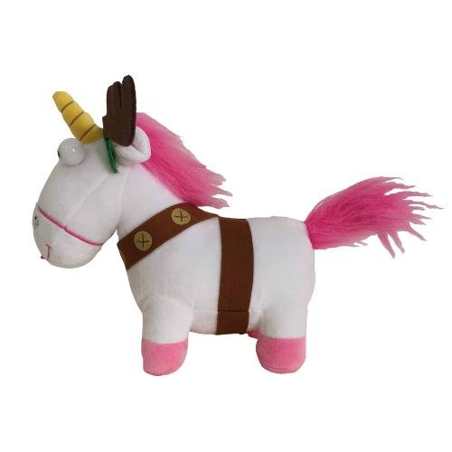 Peluche Unicornio FLUFFY disfrazado de reno navideño de Despicable Me Minions - altura 25 cm