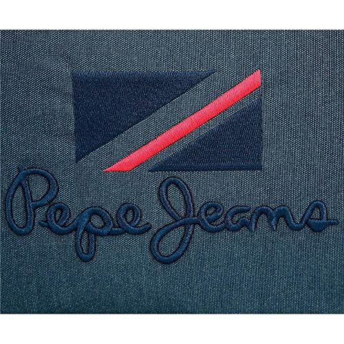 Pepe Jeans Kay Bandolera Azul 17x21x7 cms Poliéster