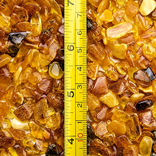 Piedras Ambar Pulidas - Pedacitos Sueltos de Resina Báltica Natural Certificada Para la Elaboración de Joyas y Euentas (sin agujeros) – Amber Culture