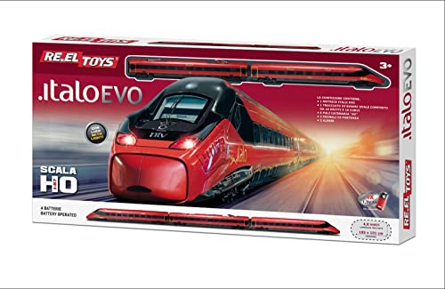 Pista treno Re. El Toys Treno Italo Evo Batteria c/lu.4.8mt.0329
