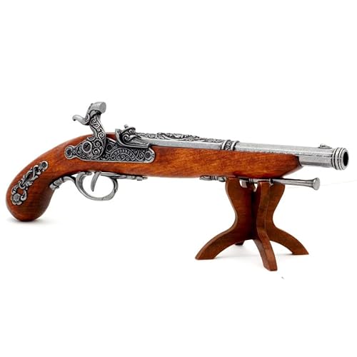 Pistola Antigua 1014G l Pistola para Disfraces del Oeste, Pistola Pirata, artículo de coleccionismo