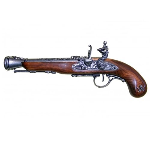 Pistola Antigua Denix 1126G | Pistola para Disfraces del Oeste, Trabuco Pirata, artículo de coleccionismo