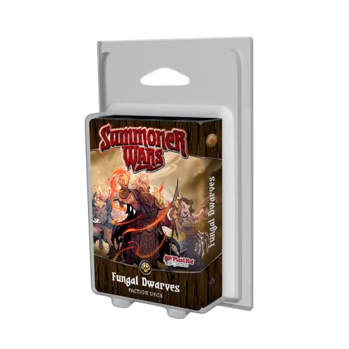 Plaid Hat Games - Summoner Wars Second Edition Fungal Dwarves Faction Deck - Card Game - Expansion - Ages 9+ Years - 2 Players - English Version