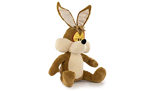 Play by Play Looney Tunes - Peluches Looney Tunes Sitting Calidad Super Soft (17/26cm, Coyote)