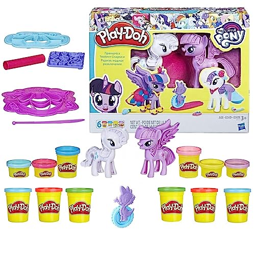 PlayDoh My Little Pony Stylish Pony Twilight Rarity