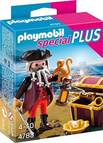 Playmobil Especiales Plus - Pirata con Cofre del Tesoro, playset (4783)