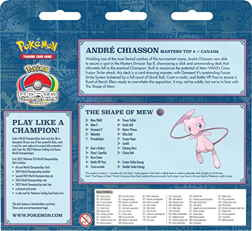 Pokémon, Color baraja de Campeonatos del Mundo-andré chiasson (699-85224)