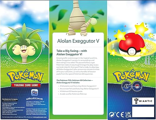Pokémon TCG: Colección Pokémon GO: Alolan Exeggutor V