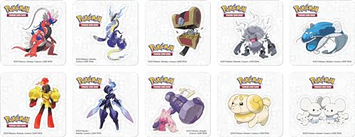 Pokémon TCG: Poké Ball Tin Bundle - Poké Ball, Lure Ball & Premier Ball (9 Pokémon TCG Booster Packs, 7 Hojas de Pegatinas)