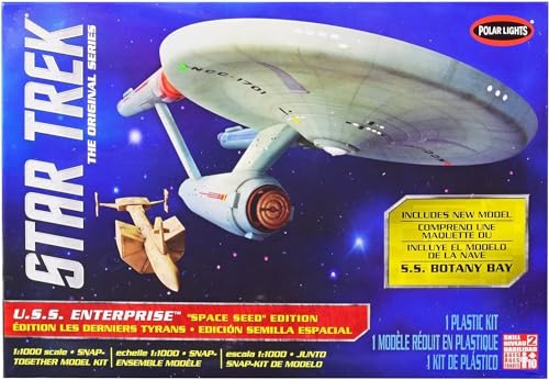 Polar Lights Juego de Modelos Star Trek Tos USS Enterprise Space